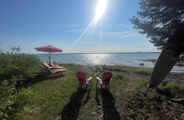 Amazing sunsets! 4 bedroom, 3 bath home. Close to Acadia NP. Book 2026 today!