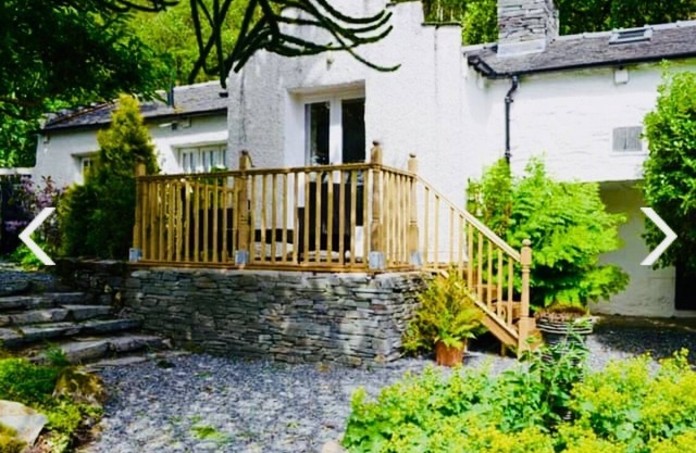 Ambleside Lake District romantic riverside cottage