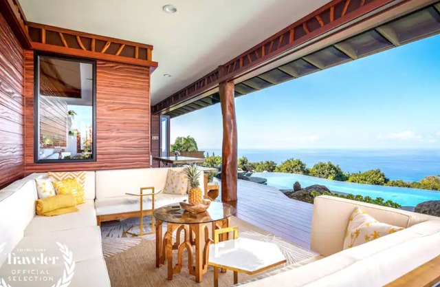 Aolani House & Cottage Villa Ocean Views Sleeps 12