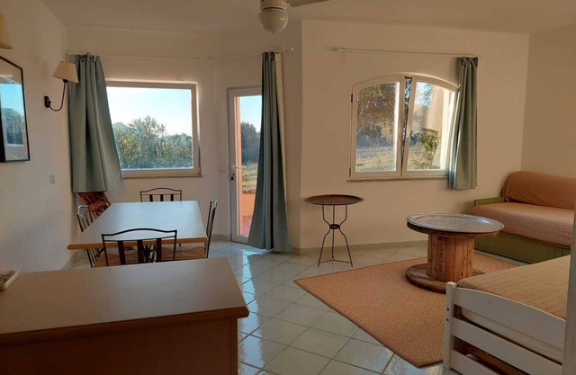 apartment with little garden five minutes walk from the beach