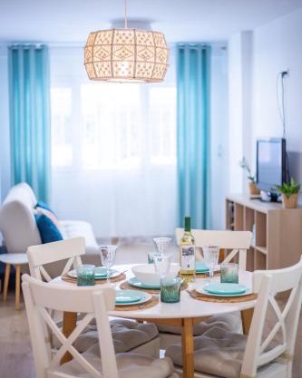 Apartamiento con naranjas