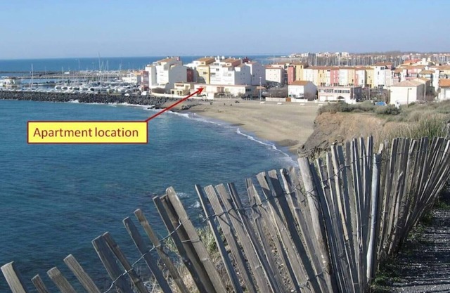 Apartment 38 m2, 1st floor, sea side - Abritel Ref. 219 59 68 See also 145 36 43