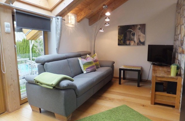 Apartment Alpenstern, living-bedroom with balcony - Haus Alpenperle - Senn