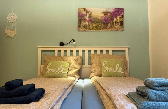 Apartment - directly on the river, balcony, rustic, idyllic, 5 min from the wildlife park