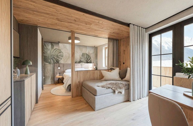 Apartment für bis zu 4 Personen mit Sauna