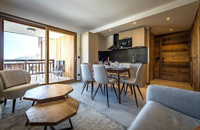 Apartment for 4/6 people in a new residence on the slopes
