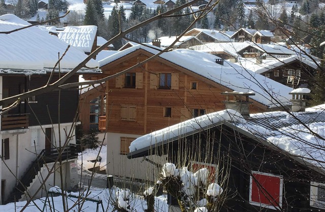 Apartment in a chalet in the heart of the village at the foot of the slopes - ideal