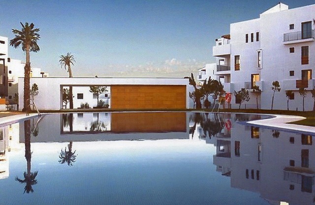 Apartment in La Cala within a secure complex with large pool and lovely gardens