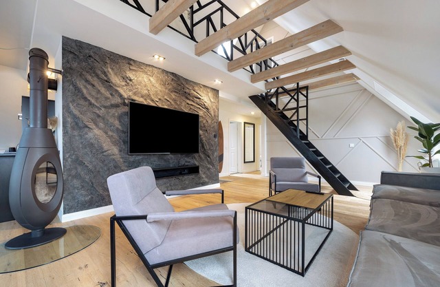 Apartment 'Penthouse Kokorey' with Shared Garden, Balcony and Wi-Fi