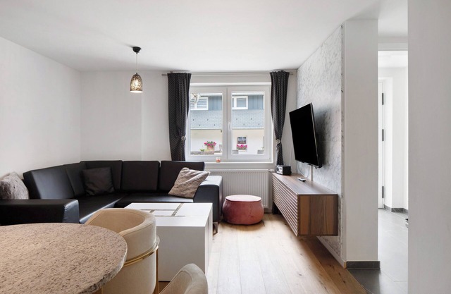 Apartment 'Selinas Und Gentjanas Kuckucksnest' with Mountain View, Shared Garden and Wi-Fi