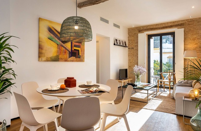 Apartment views to Plaza Sta Cruz. Santa Teresa IV
