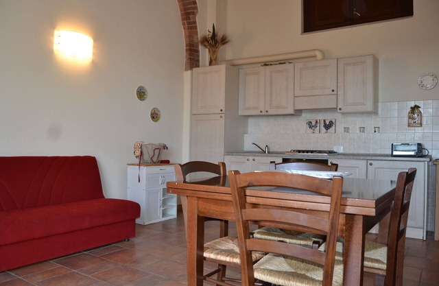 APARTMENT WITH PRIVATE GARDEN IN MEDIEVAL VILLAGE NEAR THE SEA,