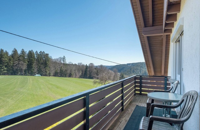Apartment 'Waldblick' with Mountain View, Shared Terrace and Wi-Fi