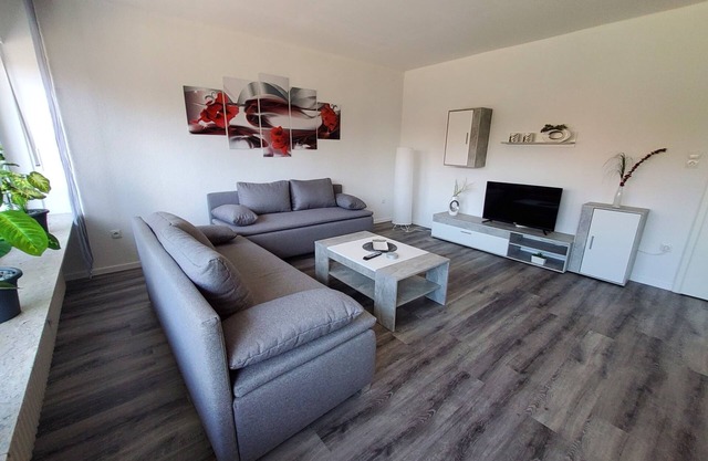Apartment 'Wohnung 4' with Shared Terrace, Balcony and Wi-Fi