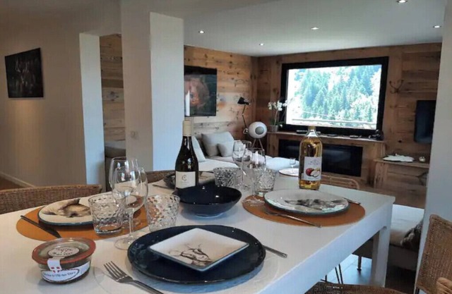 Appart 6 pers-proche Clusaz-Grand Bornand-2mn a pied center village et navette