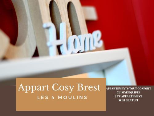 Appart Cosy Brest (Les 4 moulins)