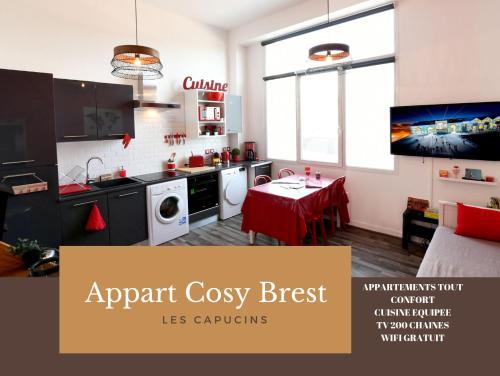 Appart Cosy Brest (les Capucins)