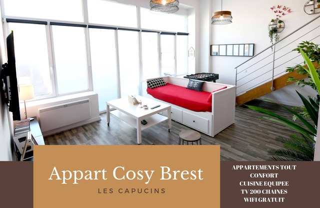 Appartement Cosy Brest Les Capucins 3