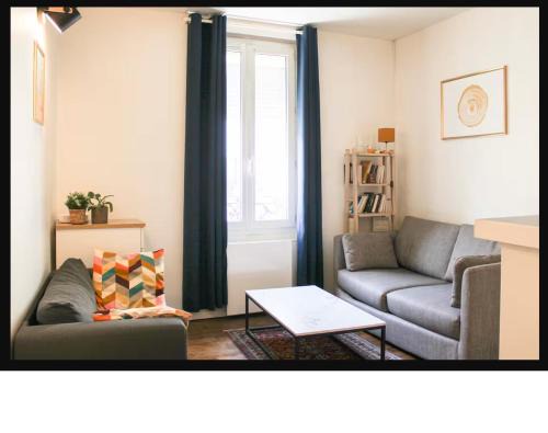 Appartement cosy proche métro