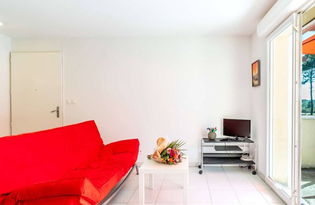 Appartement en Duplex dans résidence avec piscine à Biscarrosse Plage pour 4 personnes