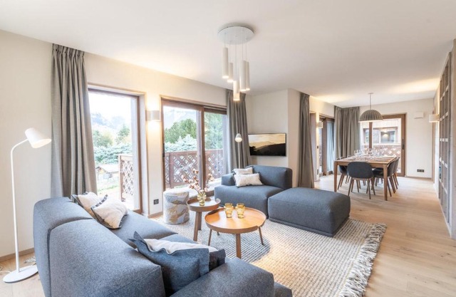 Appartement moderne près du centre du village et des pistes, 6 pers, 3 chambres, parking inclus - FR-1-568-40