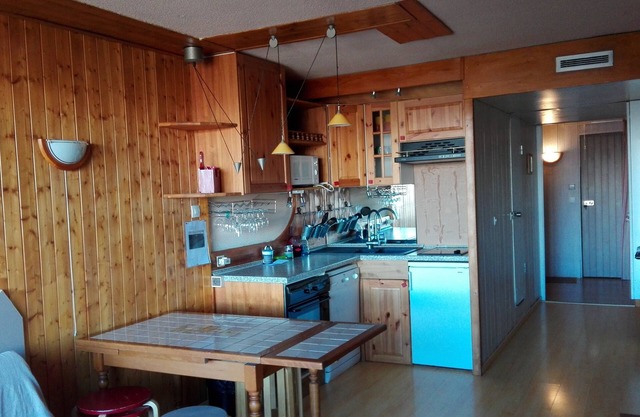 Arc 1800, Studio 5 p Rénové, 30m², ski au Pied et vue Mont Blanc