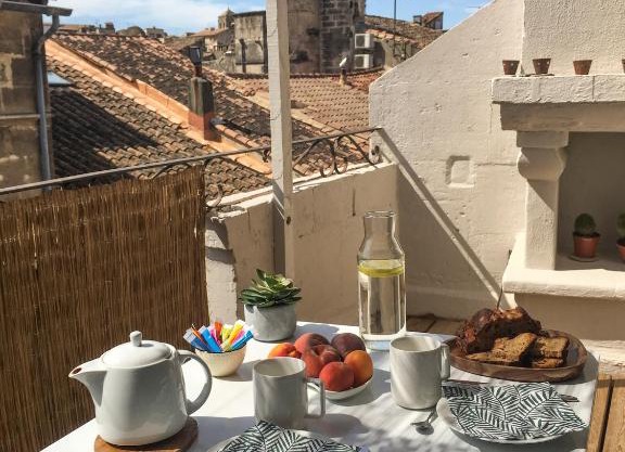 Arles sous les toits - Terrasse proche des arènes
