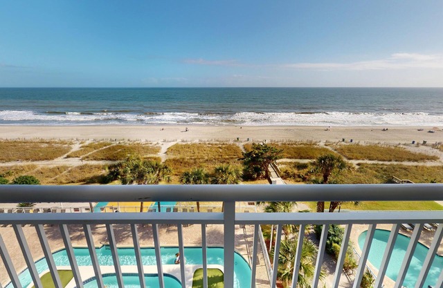Atlantica 557, Summer Beach Retreat, Oceanfront, Poolside Relaxation