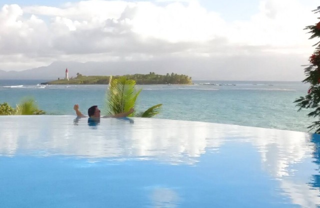Au Bourg Appartement Jusqu'à 4 Personnes vue mer et Piscine