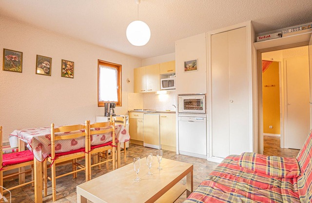Aussois: Cozy apartment for 4 with WiFi, near ski and leisure