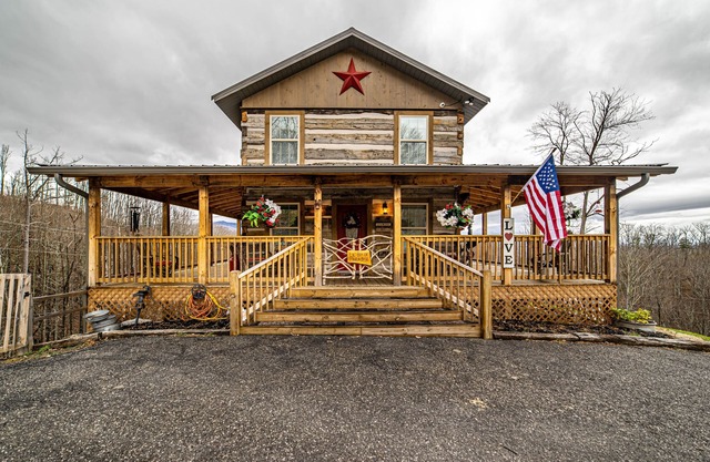AUTHENTIC ANTIQUE LOG CABIN LOCATED IN TIMBERIDGE COMMUNITY