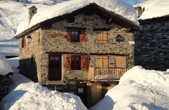 Authentic Savoyard chalet at the foot of the slopes in a French/Italian resort