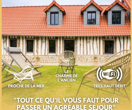 Authentique et charmante longère bord de mer