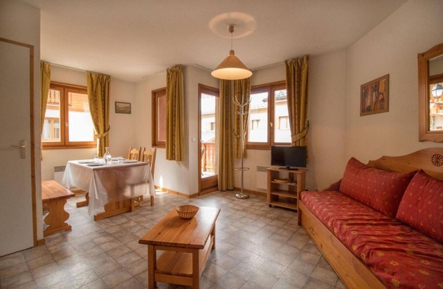 Balcony, tv, ski locker, 30m², Aussois