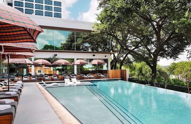 Bask in Modern Style Comfort! Downtown Views, Pet-friendly Property w/Pool