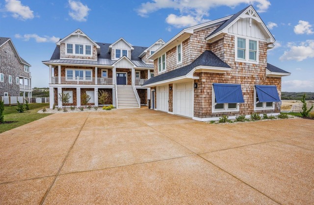Basnight - Beautiful New Construction Oceanfront Home with Elevator, Theater, Gameroom and Ocean Views!