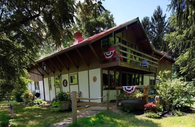 Bavarian Style Country Home on 120 Acres of Fields and Forests