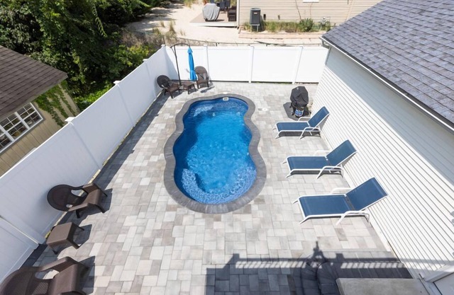 Bay Block with in-ground heated Salt Water Pool opening 5/1/24!