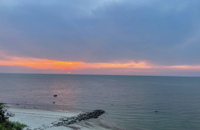 Bay views and Private beach