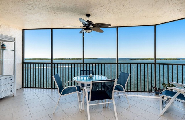 Bayfront Condo with Panoramic 8th Floor Views of Sandy Beaches