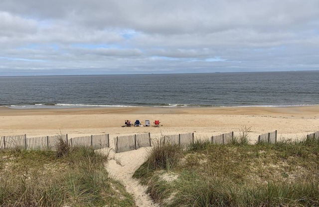 Beach Front on the Bay in our Rustic, Pet Friendly Cottage by RedAwning