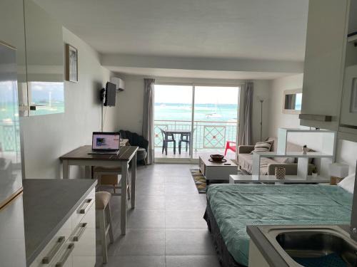 Beachfront apartment