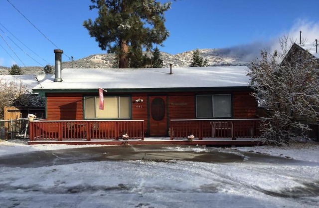 BEAR CABIN GETAWAY!(SPA) Pet Friendly Backyard