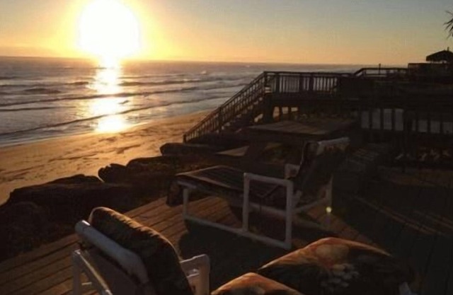 Beautiful A- Frame Directly On The Beach