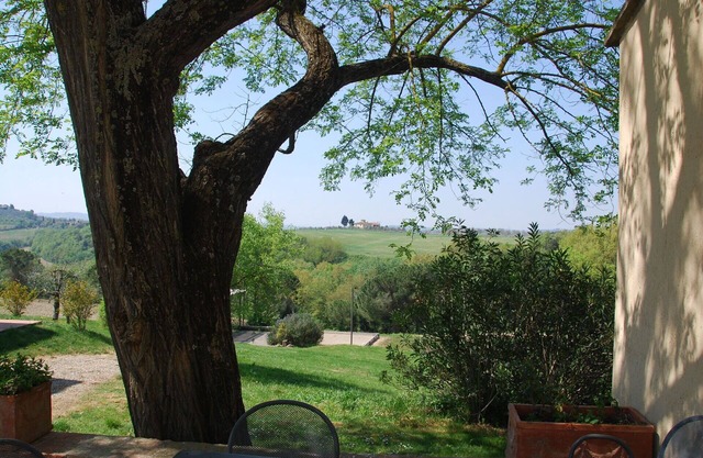 Beautiful apartment in villa with WIFI, pool, panoramic view and parking, close to San Gimignano