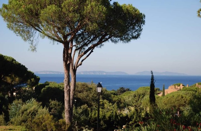 Beautiful apartment in Gigaro in a condominium with swimming pool and tennis courts