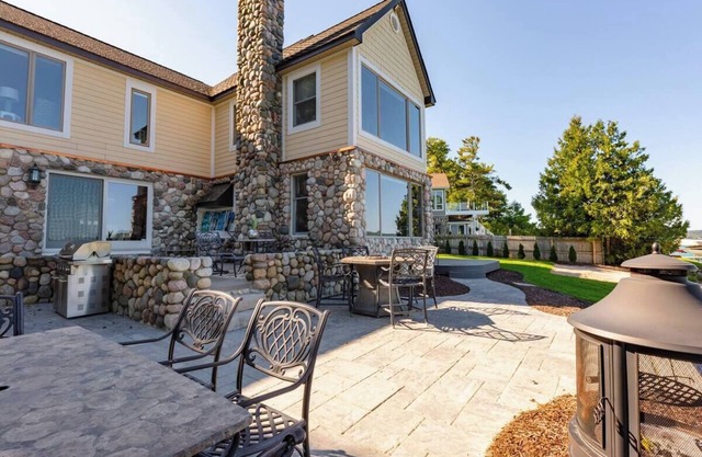 Beautiful Beach Front on Suttons Bay with Sunset Views.