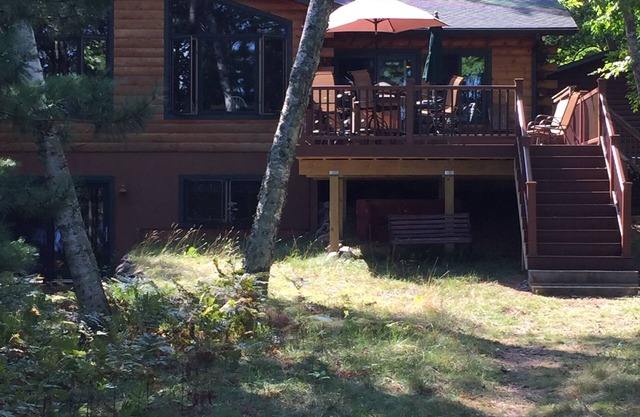 Beautiful Cabin Surrounded By Lake Views And Forest In The North Woods Of Wi