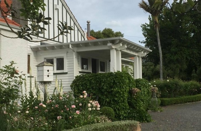 Beautiful character home furnished with antiques.