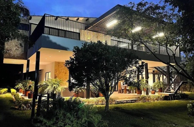 Beautiful comfortable modern country house with swimming pool